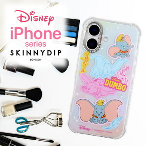 iPhone15 ケース ダンボ SKINNYDIP だんぼ カバー ディズニー 空飛ぶダンボ サーカス 可愛い 耐衝撃 キャラクター ポップ 人気 プレゼント 誕生日 ギフト