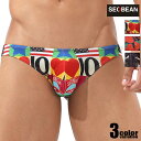 メンズビキニ ブリーフ SEOBEAN/セビン SEXY LOW RISE BRIEF BIKINIメンズビキニ ビキニブリーフ 男性下着　メンズ　パンツ　セクシー ストロベリー カラフル