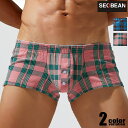 SEOBEAN/Zr V[ggNX@̖D CHECKERED FIT TRUNKS 230507 `FbN@Rbg100% j@Y@pc