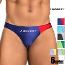 メンズビキニ AMORESY/アモレシー 光沢ビキニ ピッチリ 水着系生地 ファッション メンズ スポーツ ジム