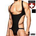 AndrewChristian/Ah[NX` Midnight Mesh Singlet w/ ALMOST NAKED IXglCLbh V[X[XgCvXOEFA j ZNV[@㉺̌^