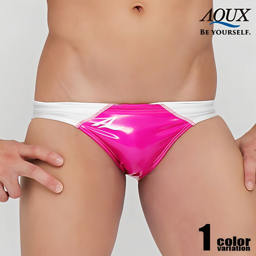 AQUX/アックス Splash Wave II "Magenta" スイムウェア ビキニブリーフ型 メンズ水着 競パン 海パン 男性水着 ビーチウェア aqux