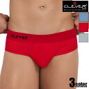 メンズビキニ ブリーフ CLEVER/クレバー EUPHORIA BRIEF メッシュ 立体縫製 通気性 フルバック ビキニブリーフ 男性下着 メンズ パンツ セクシー