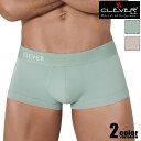 ボクサーパンツ メンズ CLEVER/クレバー TRIBE TRUNKS 無地 立体縫製 ローライズ ボクサーパンツ　男性下着　メンズ　パンツ