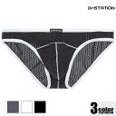 メンズビキニ ブリーフ 【G-Station/ジーステーション】ツルツル ソフトメッシュ メンズビキニ メンズ 男性下着 タグレス 通気性 セクシー 透け モッ...
