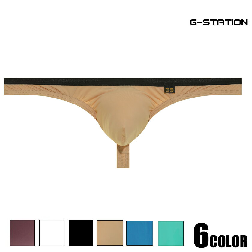 メンズTバック 【G-Station/ジーステーション】Mスキン タンガ Tバック メンズTバック メンズ 男性下着 しっとり 透け