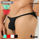 【G-Station/ジーステーション】プレミアムチャイナ PERFECT SEE-THROUGH BIKINI ハイカットレッグ ビキニ 透け フルバック シースルー メンズ 男性下着 パンツ スベスベ