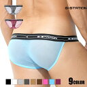 メンズビキニ ブリーフ G-Station/ジーステーション MASK SKIN ハイカットレッグ メンズビキニブリーフ メンズ 男性下着 透け シースルー 立...