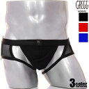 メンズビキニ ブリーフ GreggHomme/グレッグ・オム RING MY BELL BRIEF フェイクレザー メッシュ リングメンズビキニ ビキニブリーフ...