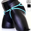 メンズビキニ ブリーフ GreggHomme/グレッグ・オム RINGFIRE BRIEFS メッシュ ビキニブリーフ 男性下着 メンズ パンツ フルバック