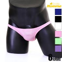 メンズTバック 【La-PommeHomme/ラポーム・オム】TSK生地 UNISEX ノーシーム シンプルデザイン Tバックビキニ メンズ 男性下着 セクシー...