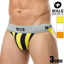 MaleBasics/メイルベーシックス MOB STRIPE CLASSIC JOCK Yバック ジョックストラップ 男性下着 メンズ パンツ セクシー