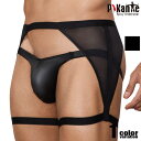 Pikante/ピカンテ MASTER JOCKSTRAP メッシュガーターベルト付き Yバック ジョックストラップ 男性下着 メンズ パンツ セクシー