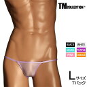 Lサイズ メンズTバック TMコレクション UNISEX Clearskin ハギなしマイクロトリム TB NINE メンズ Tバック 下着 パンツ アンダーウェア TM Collection