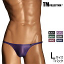 Lサイズ メンズTバック TMコレクション Clearskin 股下細め TB DARK メンズ Tバック 下着 パンツ アンダーウェア TM Collecti...