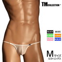 メンズTバック TMコレクション Clearskin Sharp cut G-string メンズ Tバック 下着 パンツ アンダーウェア TM Collection セクシー(4)