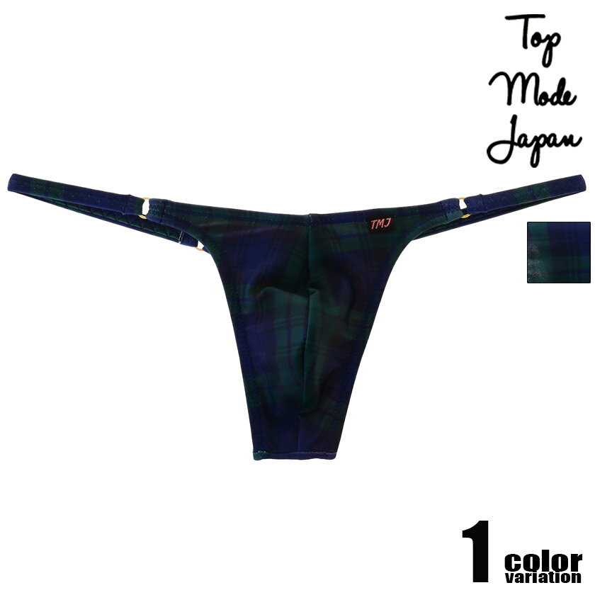 swimwear TopModeJapan/トップモードジャパン みどあか フルシーム Tバック 水着 スイムウェア メンズ Tバック型水着