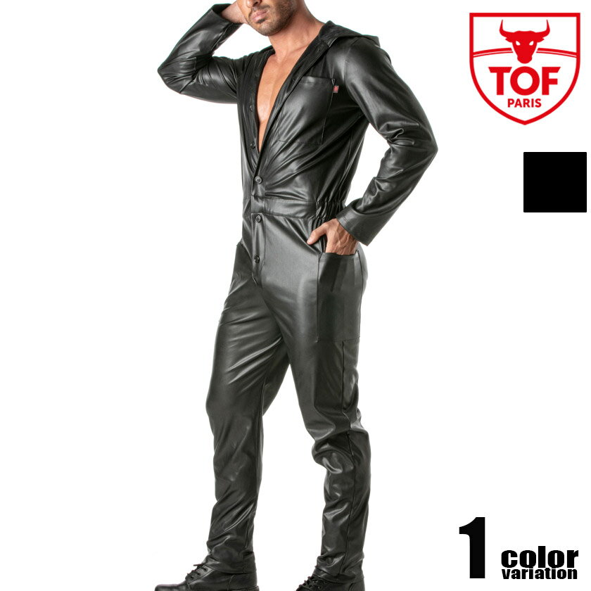 TOF PARIS/Trends Of Friends Kinky Mecano Suits for menフェイクレザー フード付き 上下一体型 つなぎ 長袖 長ズボン メンズ
ITEMPRICE
