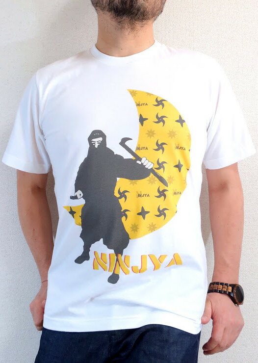 NINJYA月光ニンジャTシャツ【サイズ