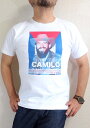 CUBA キューバ革命 カミロTシャツ【サイズ:S 、M 、L 、XL 、2XL 】【3980円以上で】送料無料 Tシャツ メンズ プリント キューバTシャツ キューバ革命のTシャツ 同志カミロのTシャツ ゲバラ Tシャツ 父の日 プレゼント包装無料(4)