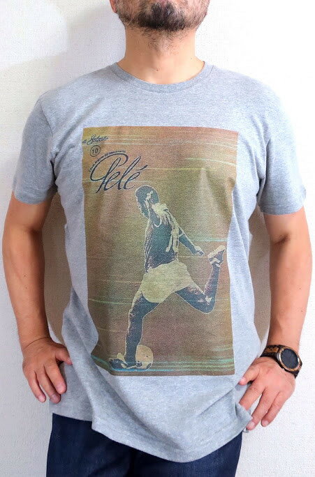 Pele サッカーの神様 ペレTシャツ【サイズ：S 、M 、L
