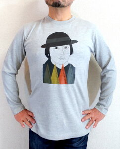 文豪文人★中原中也の長袖Tシャツ【サイズ:S 、M 、L 、XL 、2XL 】【3980円以上で】送料無料 ロンT 中原中也 日本の詩人、文人、文豪長袖Tシャツ 文士Tシャツ 山羊の歌 汚れちまった悲しみに サーカス 詩人 中原中也のTシャツ プレゼント包装無料