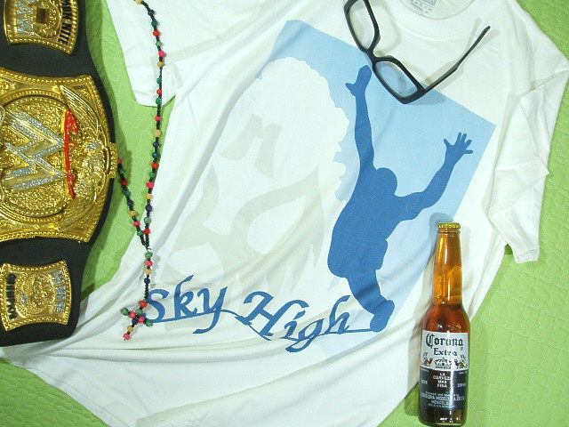 メキシコ・ルチャ★ミル・マスカラスTシャツ【サイズ:S 、M 、L 、XL 、2XL 】【3980円以上で送料無料】メンズ Tシャツ プリント 半袖 メキシコ プロレス 格闘技 ルチャ スカイハイ ミル・マスカラスTシャツ キングサイズ ラッピング無料