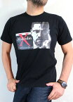 マルコムエックスのTシャツ【サイズ：S 、M 、L 、XL 、2XL 】【3980円以上で】送料無料　マルコムXのTシャツ　アメリカ　急進的黒人解放運動　Tシャツ　黒人民族主義　Malcolm X T-shirt　ブラックパンサーのTシャツ　無料プレゼント包装