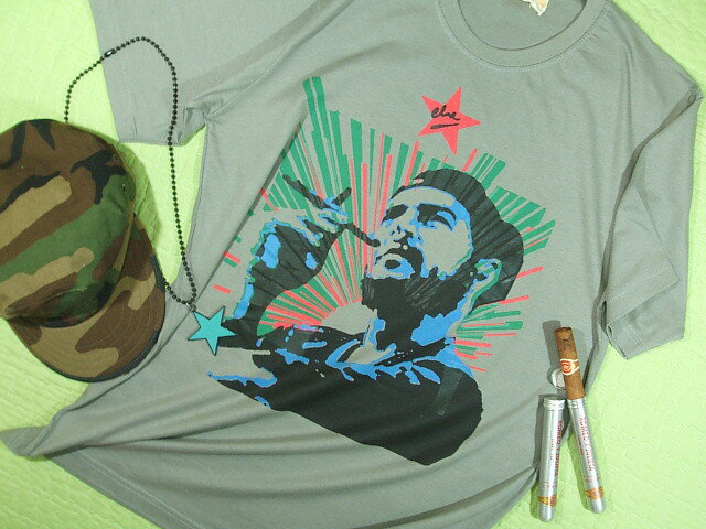 Che Guevara Tshirt チェ・ゲバラのTシャツ【サイズ：M XM 大きめM 】【3980円以上で】送料無料 Tシャツ メンズ 半袖 英雄ゲバラTシャツ チェ・ゲバラ Tシャツ キューバ革命 ラッピング無料サ…