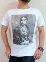 フリーダ・カーロのTシャツ送料無料　Tシャツ　メンズ　半袖　大きいサイズ　Frida Kahlo Tshirt　フリーダTシャツ　メキシコ　女流画家　フリーダカーロTシャツ　キングサイズ　ラッピング無料