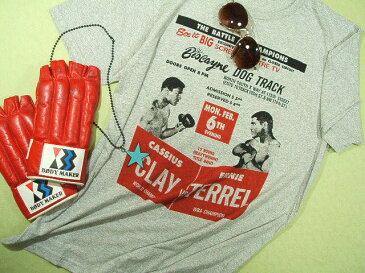 モハメド・アリTシャツ【サイズ:M 、L 】【5000円以上で】送料無料 Tシャツ メンズ 大きいサイズ 半袖 プリントTシャツ モハメド・アリ カシアス・クレイ 格闘技 アリ ボクシングTシャツ 父の日 プレゼント包装無料