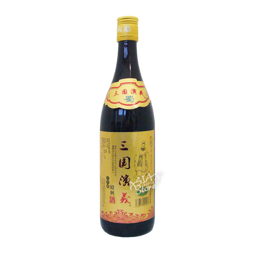 【常温便】【紹興酒】三国演義列伝(劉備)10年陳640ml/15度【4560316000003】