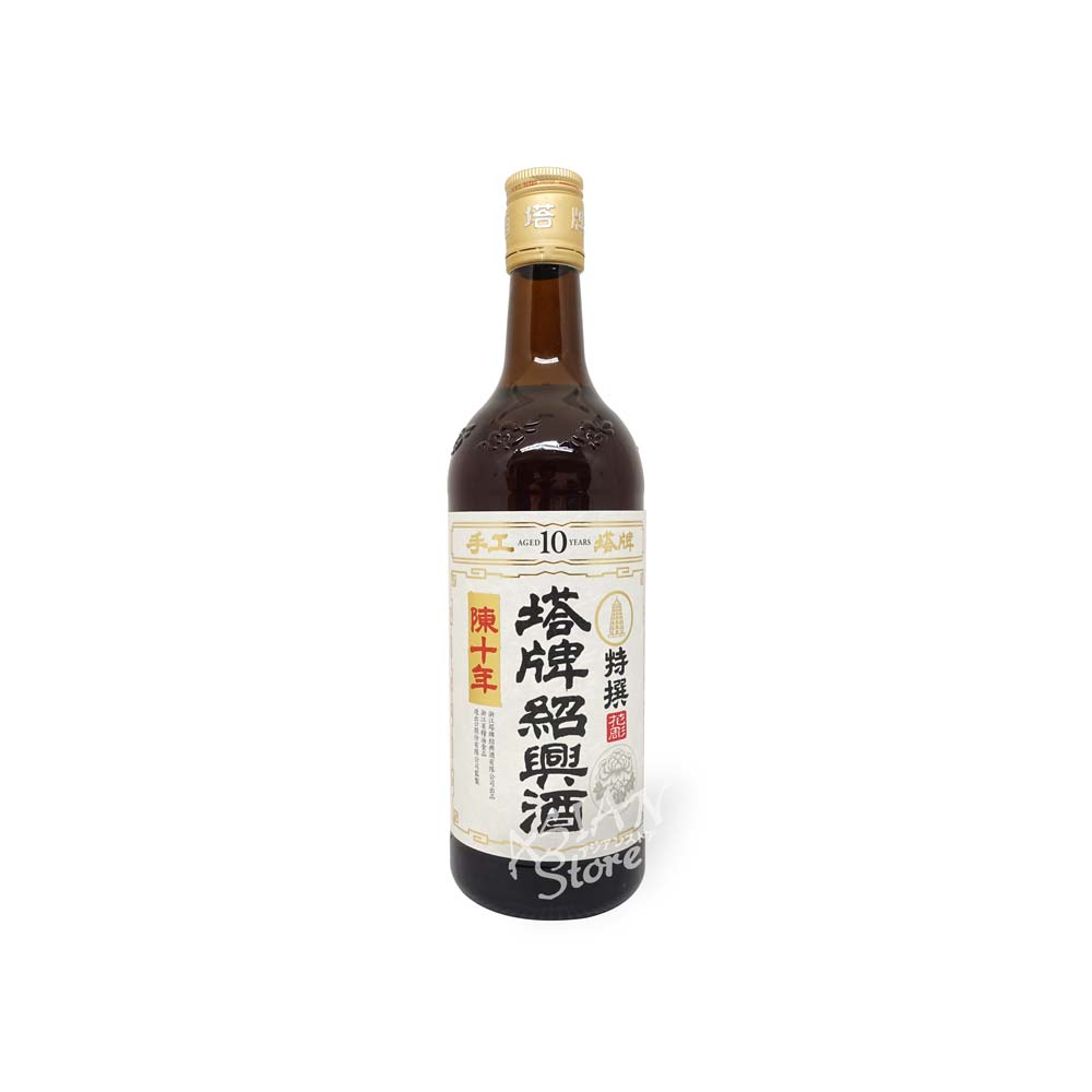 【常温便】【紹興酒】特撰紹興酒塔牌　陳10年 600ml/15度【4904670369756】