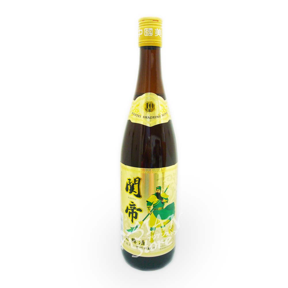 【常温便】【紹興酒】関帝10年陳年紹興酒600ml/17度【4997461010821】