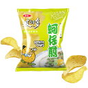 【常温便】華元 ポテトチップス 牡蠣オムレツ味/華元 薯片可仔煎口味 34g【4710176121145】