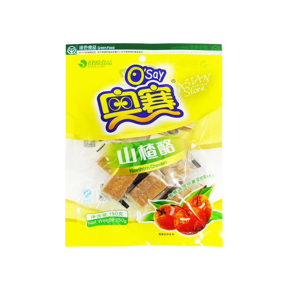 【常温便】サンザシのお菓子/奥賽山査酪150g【6922017022414】