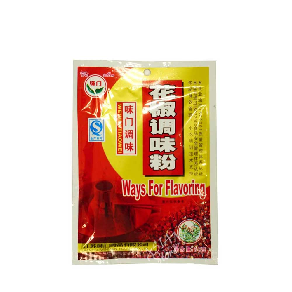 【商品名】味門花椒粉 【原材料】山椒の実 【内容量】30g 【原産国】中国