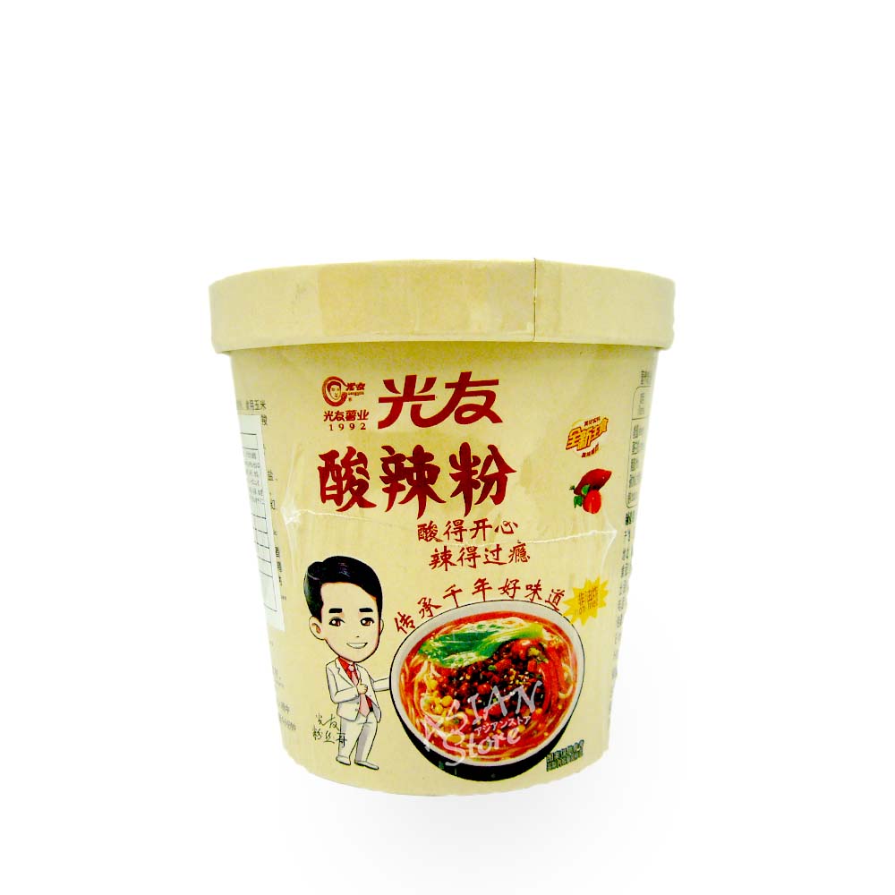 【常温便】光友即席さつまいも春雨酸辣味(カップ)/光友酸辣粉杯装110g【6914790180214】