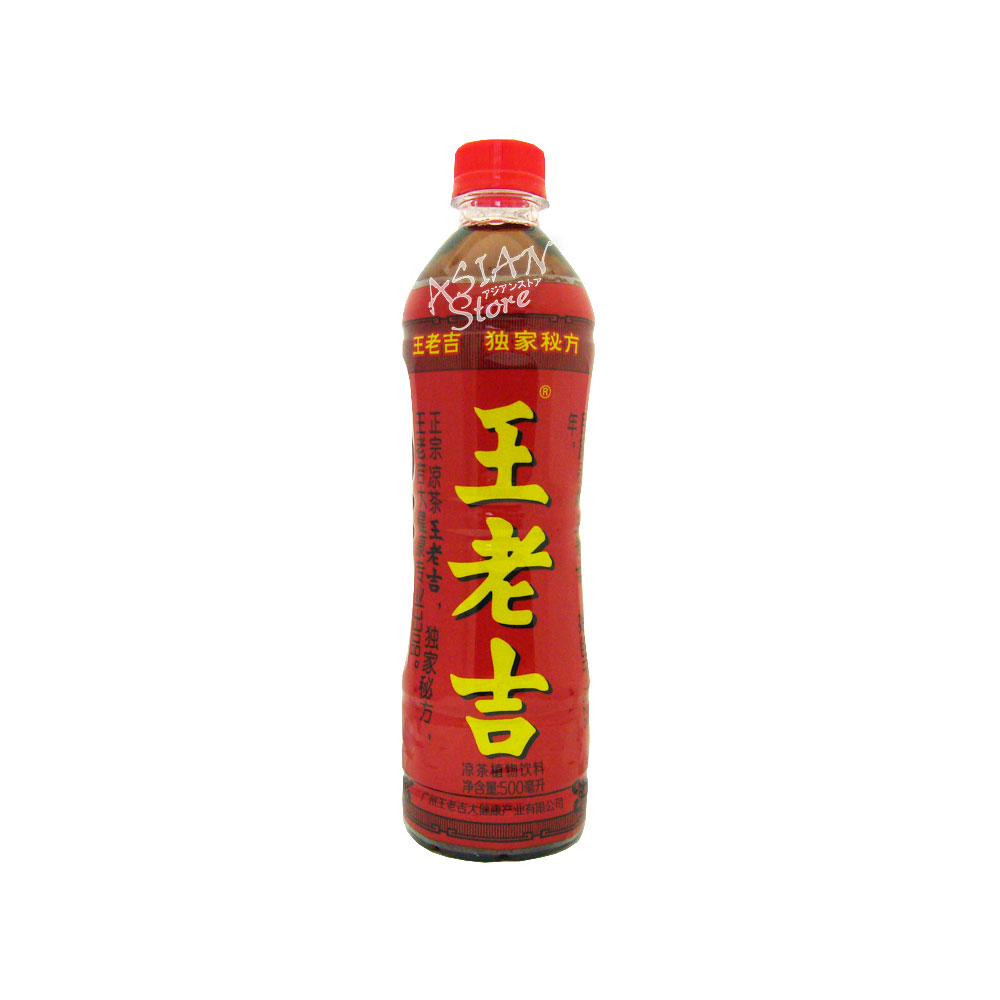 【商品名】ワンラオジー　ハーブティーPET500ml/王老吉PET装500ml 【原材料】水、砂糖、仙草、プルメリア、ミクロコス・パニクラタ葉、菊花、金銀花、ウツボグサ、甘草 【内容量】500ml 【原産国】中国 【賞味期限】商品画像記載の賞味期限と現物は異なる場合がございます