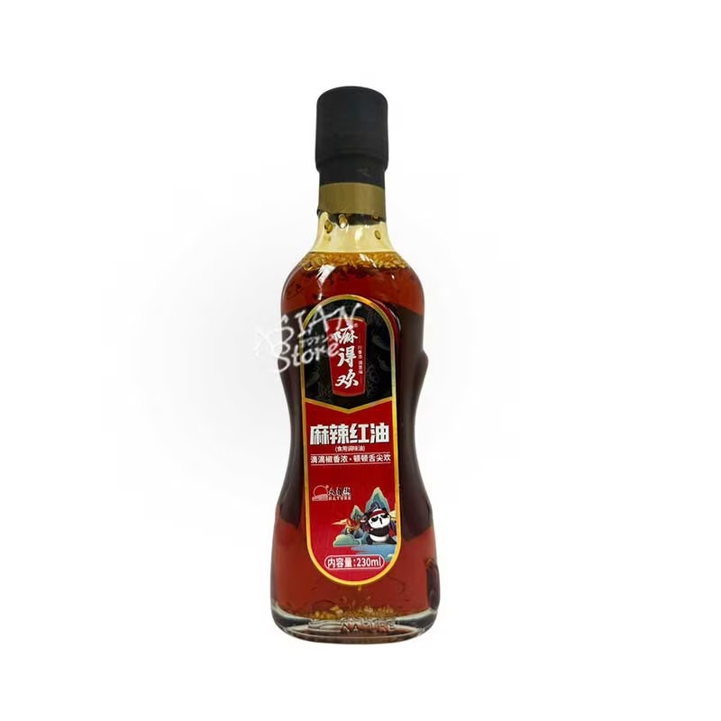 Oil - 【常温便】マーラーオイル（マーラーユ・麻辣油）／麻得歓 麻辣紅油 230ml【6976343240301】