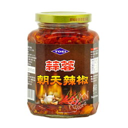 【常温便】ニンニク入り辛味調味料／辣椒大王蒜蓉朝天辣椒380g【4710713299962】