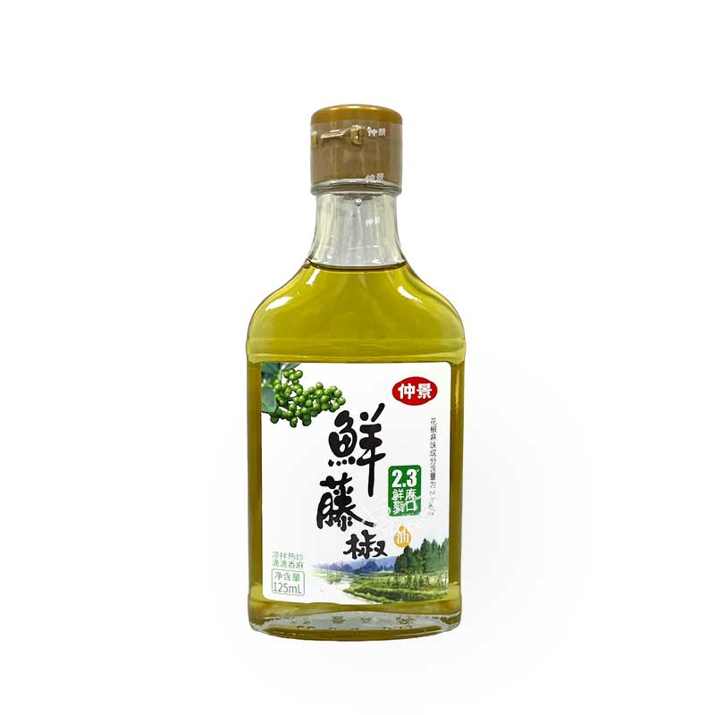 【常温便】山椒オイル/仲景鮮藤椒油125ml【6942806983467】