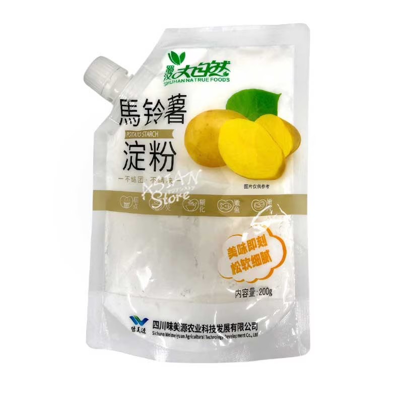 【常温便】KS ジャガイモでん粉／金盛 馬鈴薯淀粉 200g【6976343240165】