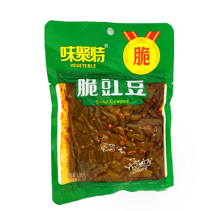 【常温便】味付けササゲ豆/味聚特脆江豆138g【6937082260722】【異なる配送便の商品の同時購入不可】