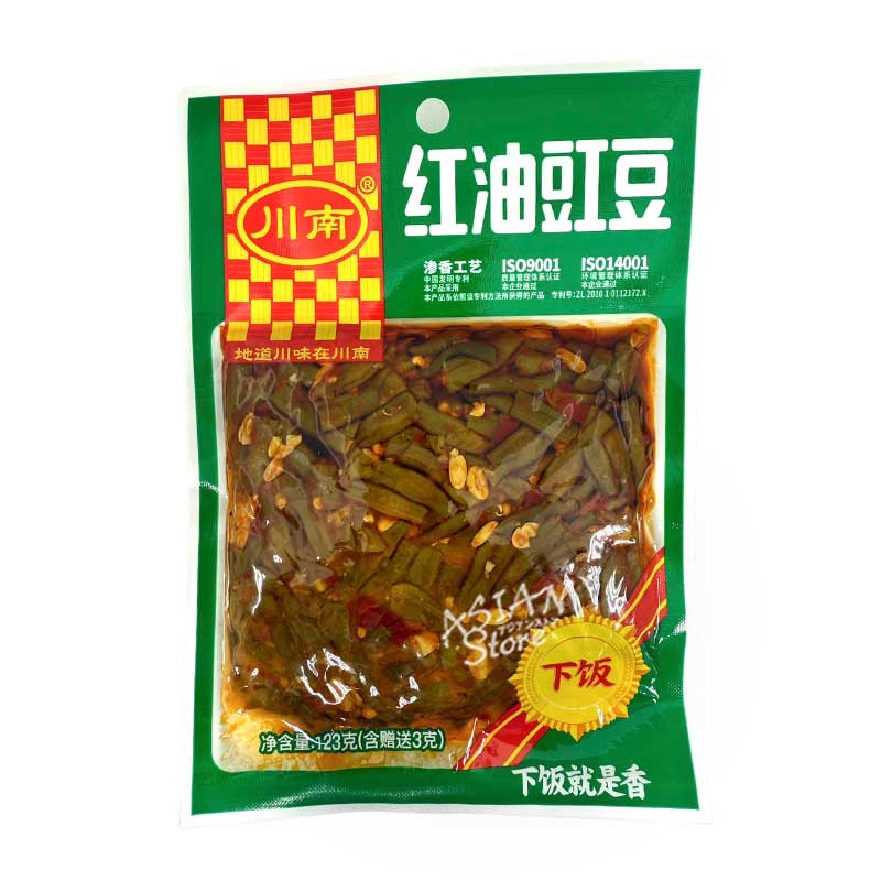 【常温便】川南 ササゲの味付け/川南 紅油江豆 123g【6915993300669】【異なる配送便の商品の同時購入不可】