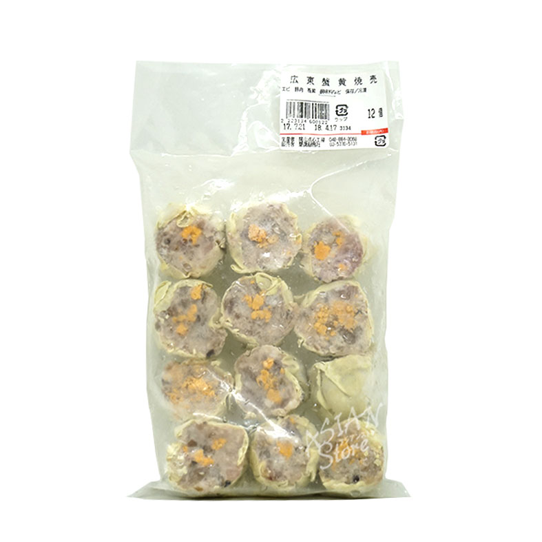 【冷凍便】カニ玉のせエビシューマイ／MY蟹黄焼売360g【3134】