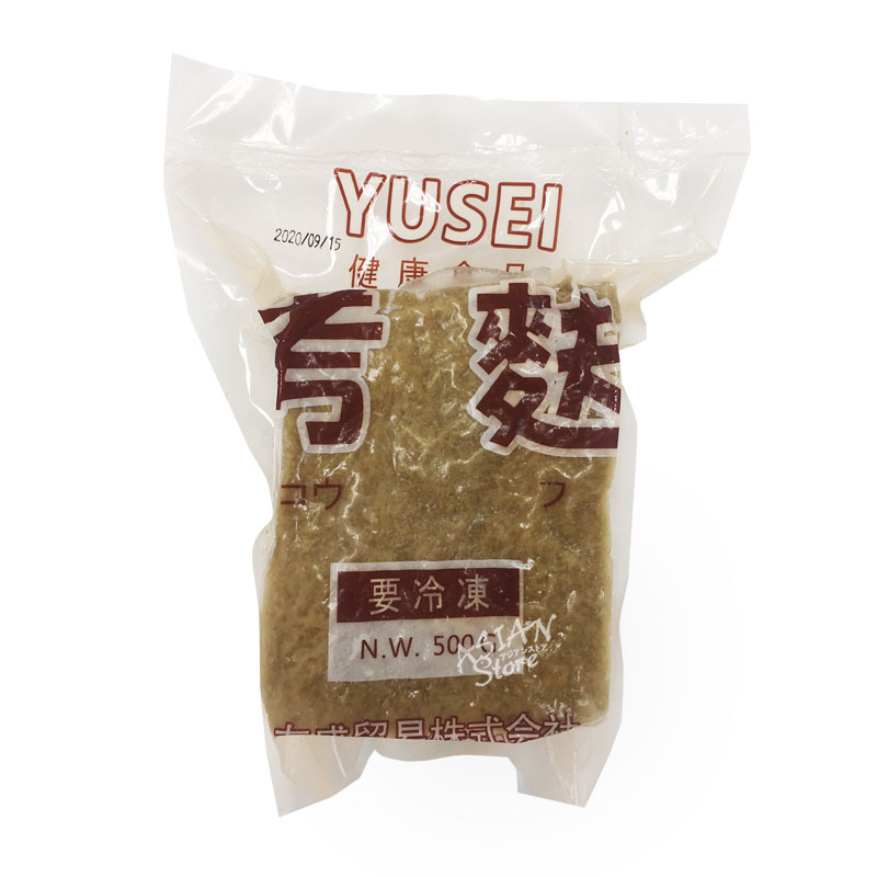 【商品名】YUSEI考麩（コウフ） 【原材料】小麦グルテン 【内容量】500g 【原産国】中国 【賞味期限】商品画像記載の賞味期限と現物は異なる場合がございます。 ※予告なくパッケージデザインが変更される場合があります。 ★【常温便】と同時購入は出来ません。配送便ごとに買い物かごに入れて決済して下さい