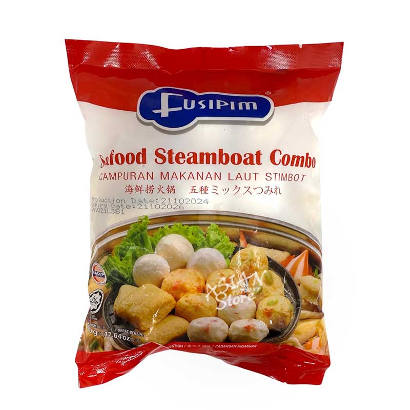 【冷凍便】FUSIPIM五種ミックスつみれ ミックス団子/海鮮撈火鍋五合一500g【9555123701958】