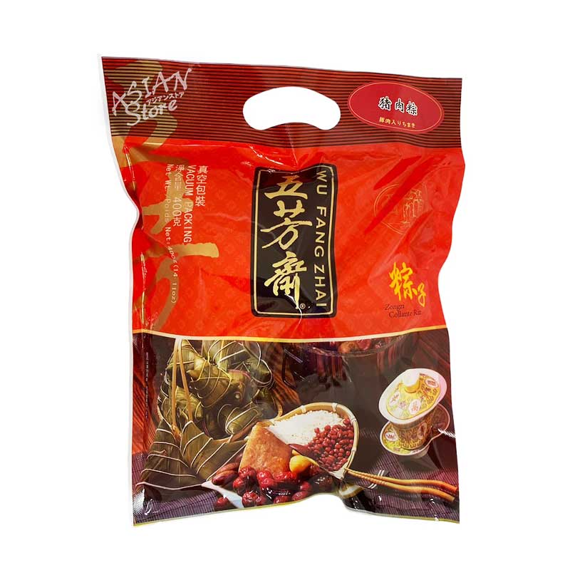 【常温便】WUFANGZHAI 豚肉入りちまき/五芳齋 猪肉粽 400g(100gx4個） 端午節【6907619650692】