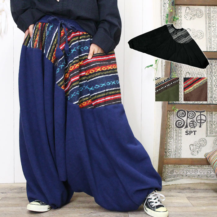  [֕s {g TGpc fB[X ^Cpc  SPT Q؂ւrbOTCYAWpc 2023NH~V AWA GXjbN t@bV TGpc ~ t[X pc ~ ethnic pants ladies 